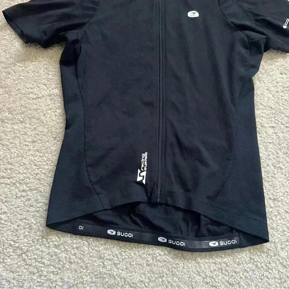 Sugoi Cycling Biking Jersey Shirt Women’s Size Medium Full Zip Pockets Polyester - Picture 4 of 15